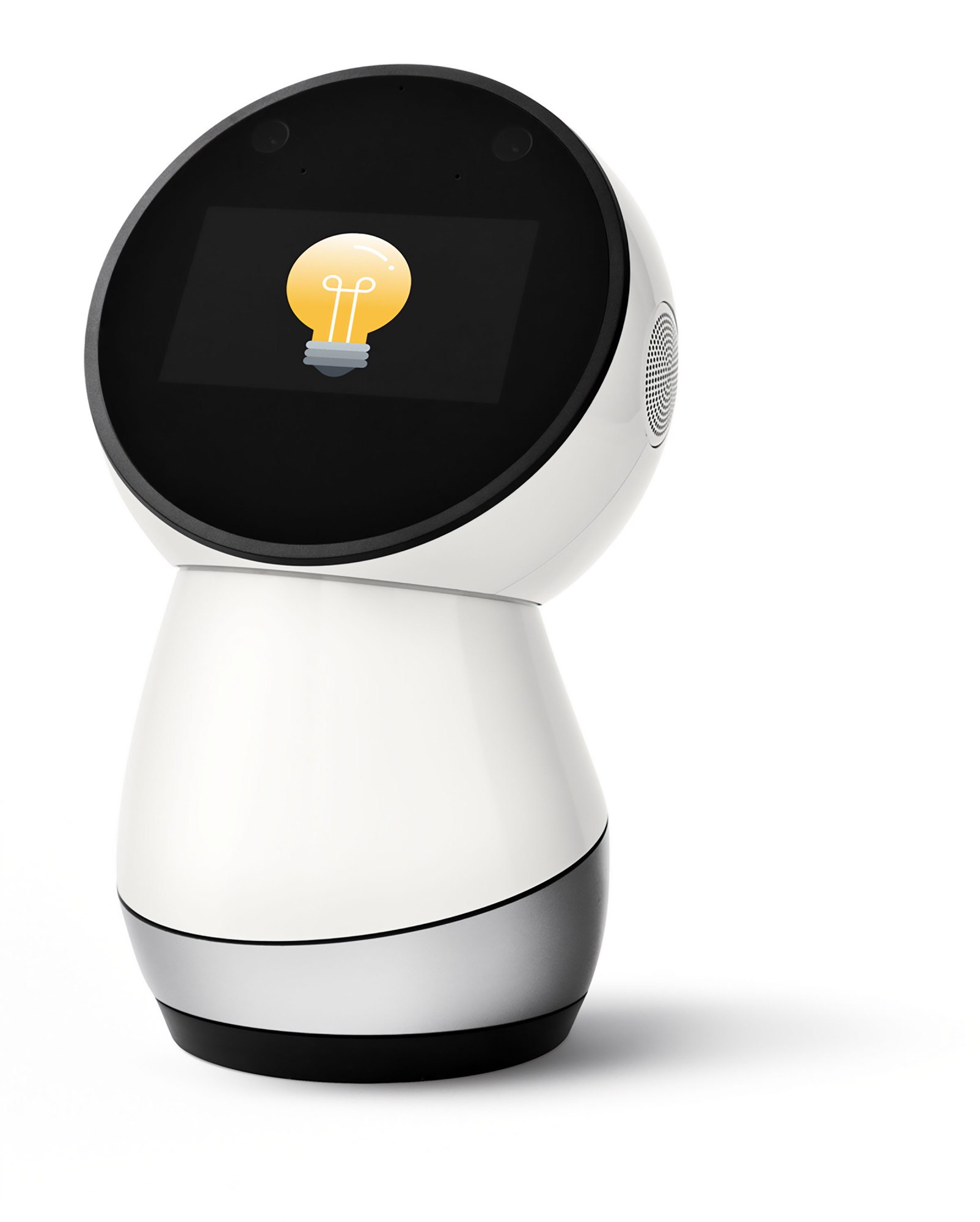 A robot with a shape vaguely like a lowercase letter "i"